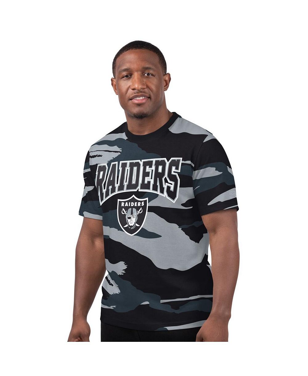 Starter Мужская серая футболка Las Vegas Raiders Thursday Night Gridiron