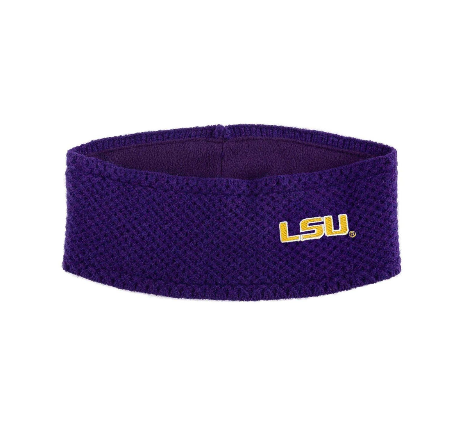 Трикотажная повязка на голову ZooZatz LSU Tigers, фиолетовая