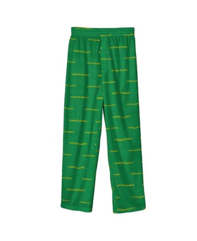Брюки Outerstuff Green Oregon Ducks All-Over Team Logo для мальчиков и девочек