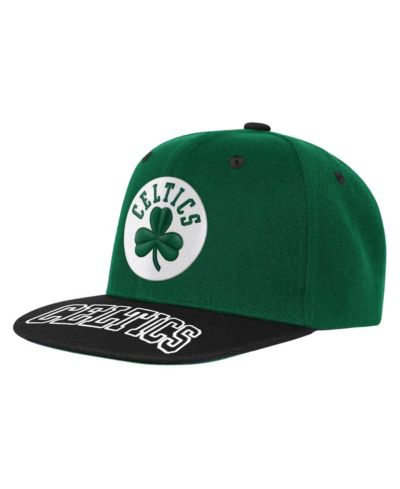 Outerstuff кепка snapback для мальчиков и девочек, Kelly Green/Black Boston Celtics