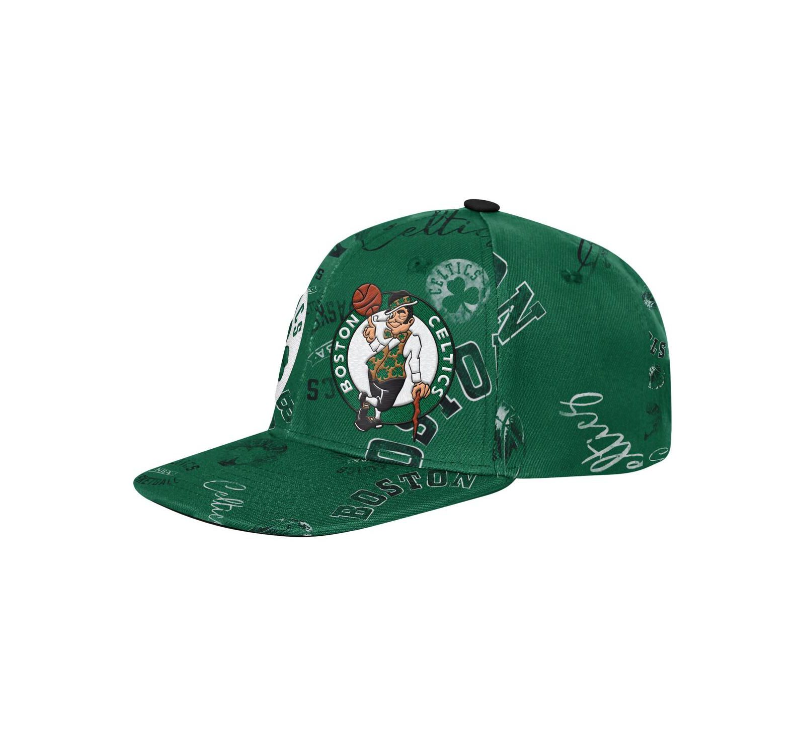 Кепка snapback Outerstuff Boston Celtics для мальчиков и девочек, зеленый цвет Kelly Green