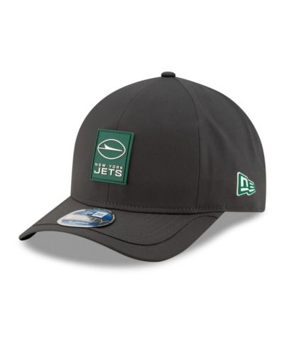 Кепка New Era Men's Charcoal New York Jets 2025 Sideline Cold Weather 9FORTY M-Crown Adjustable