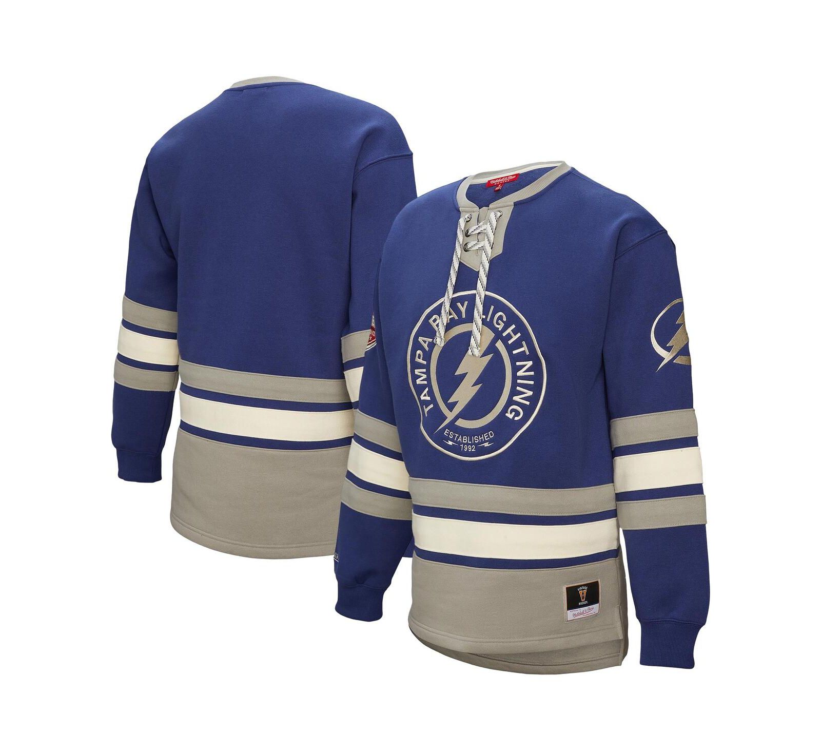 Женская толстовка Mitchell & Ness Tampa Bay Lightning, с шнуровкой