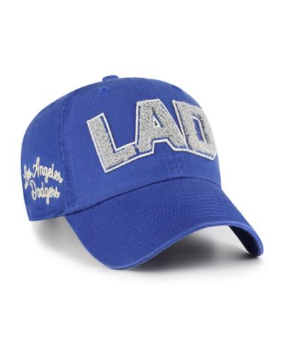 Женская регулируемая кепка '47 Brand Los Angeles Dodgers Zoey Clean Up, королевский синий