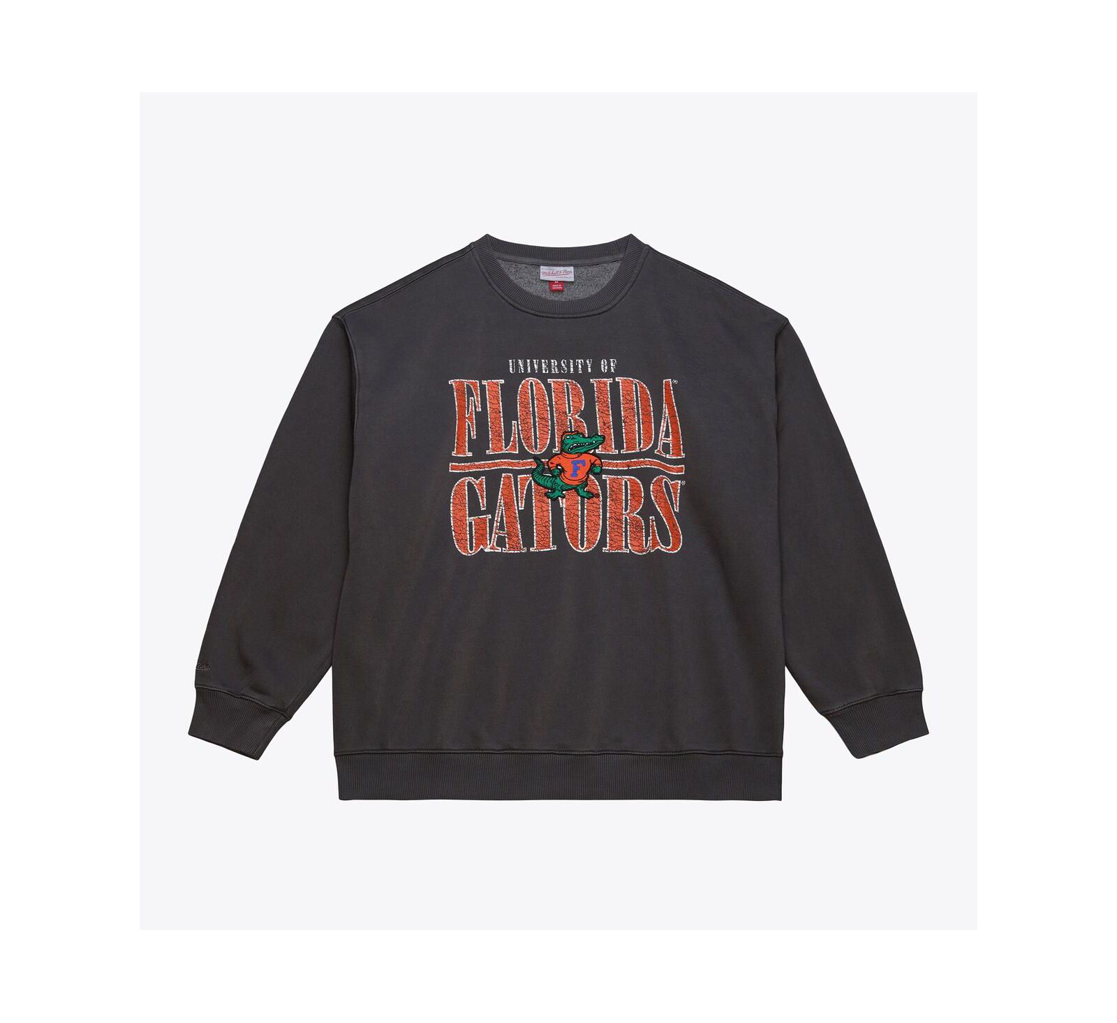 Мужское свитшот Mitchell & Ness Black Florida Gators Downtown Fleece