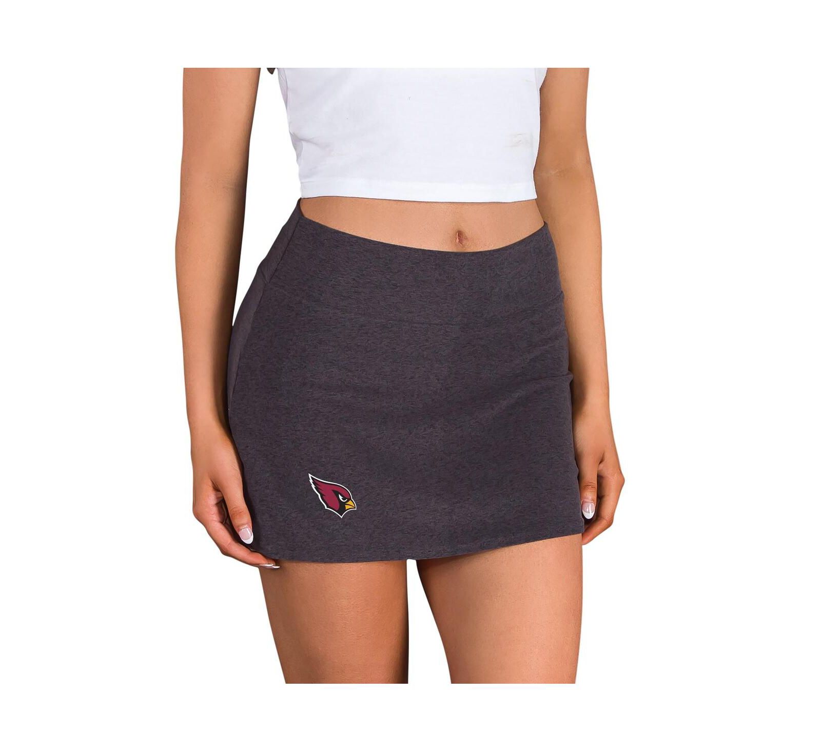 Concepts Sport Women's Charcoal Arizona Cardinals Centerline Knit Skort