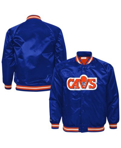 Mitchell & Ness куртка Cleveland Cavaliers Hardwood Classics Satin Raglan для мальчиков и девочек