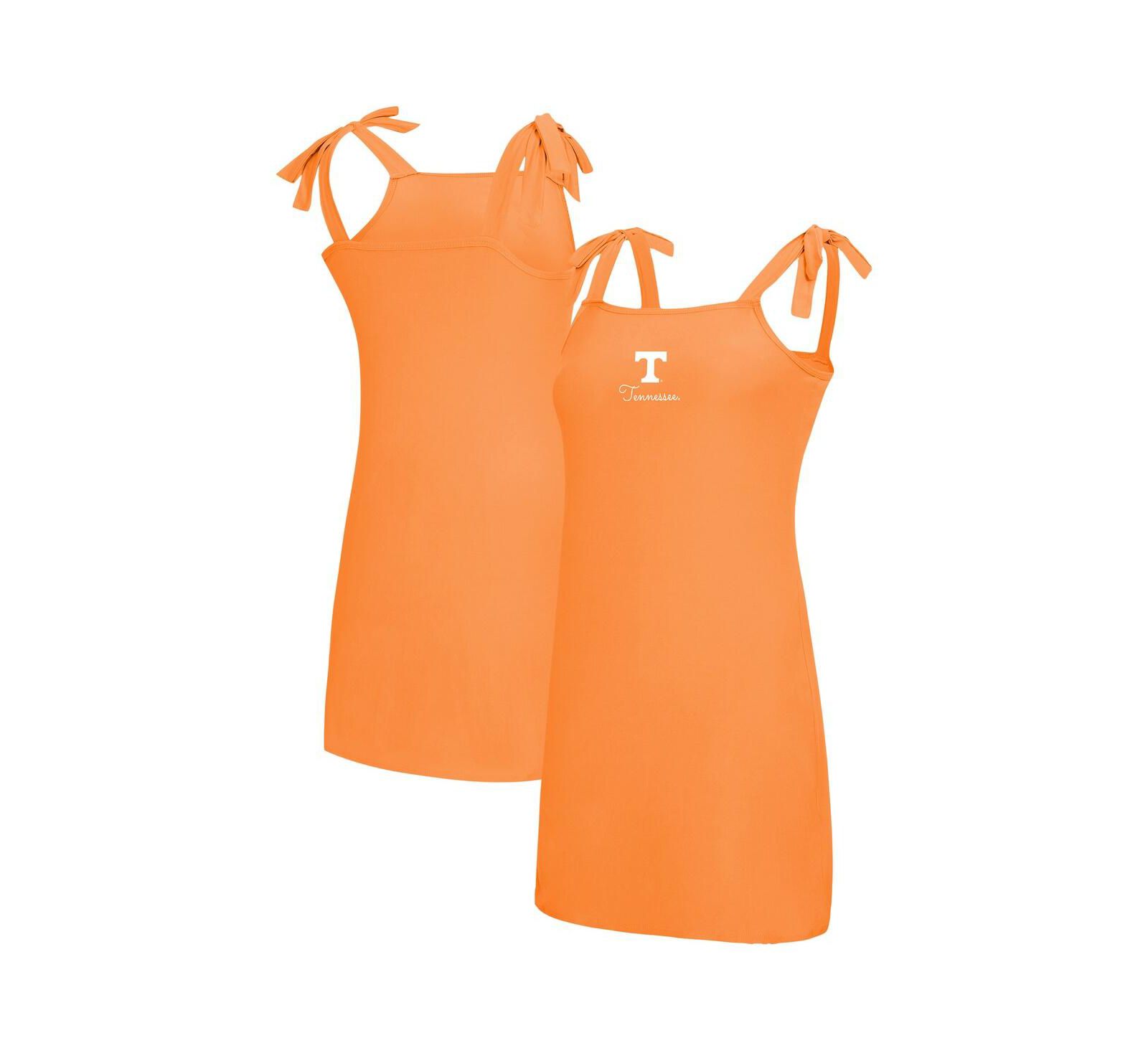 Женская ночная рубашка Concepts Sport Tennessee Volunteers Tie-Shoulder, оранжевая
