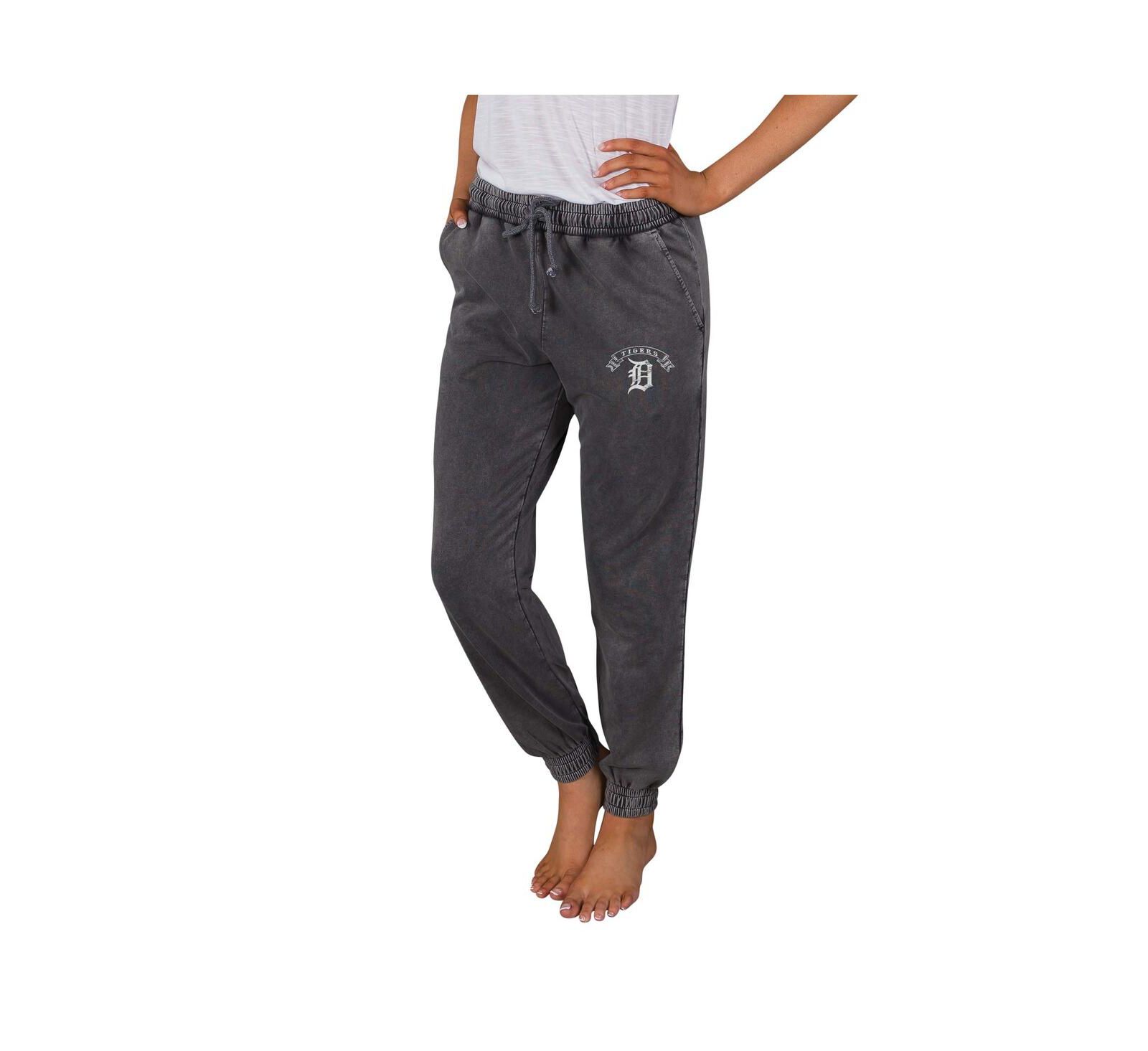 Concepts Sport Женские джоггеры Charcoal Detroit Tigers Mist French Terry Jogger Pants