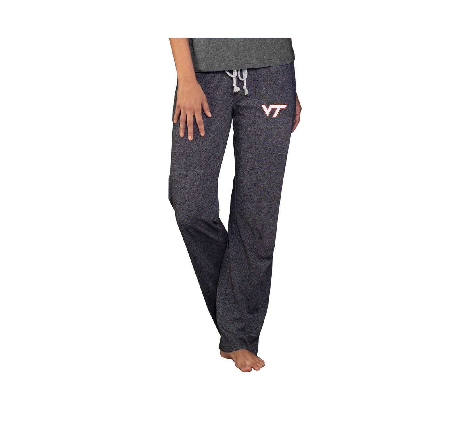 Concepts Sport Women's Charcoal Virginia Tech Hokies Quest Knit Lightweight Pants