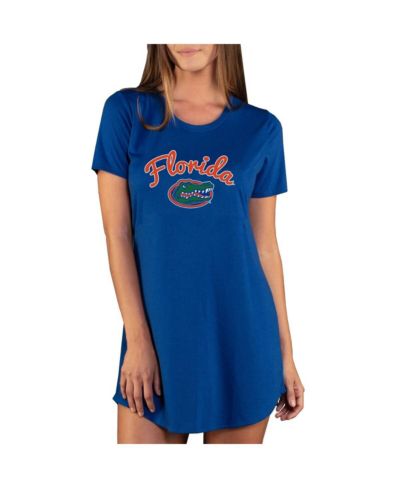 Ночная рубашка Concepts Sport Women's Royal Florida Gators Marathon