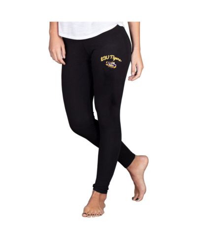 Concepts Sport Женские леггинсы Black LSU Tigers Fraction Essential