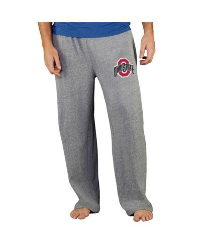 Мужские серые брюки Concepts Sport Ohio State Buckeyes из махровой ткани
