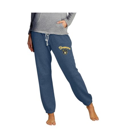Concepts Sport Женские джоггеры Milwaukee Brewers Navy Knit