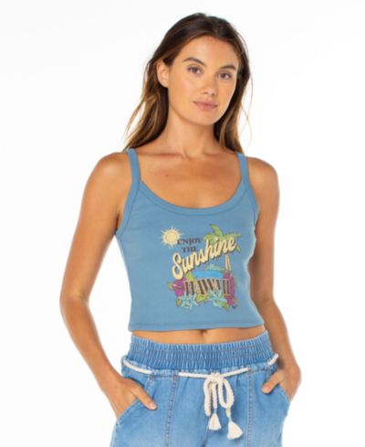 Roxy Women's Enjoy Sunshine Sleeveless Wanderer Tank Top