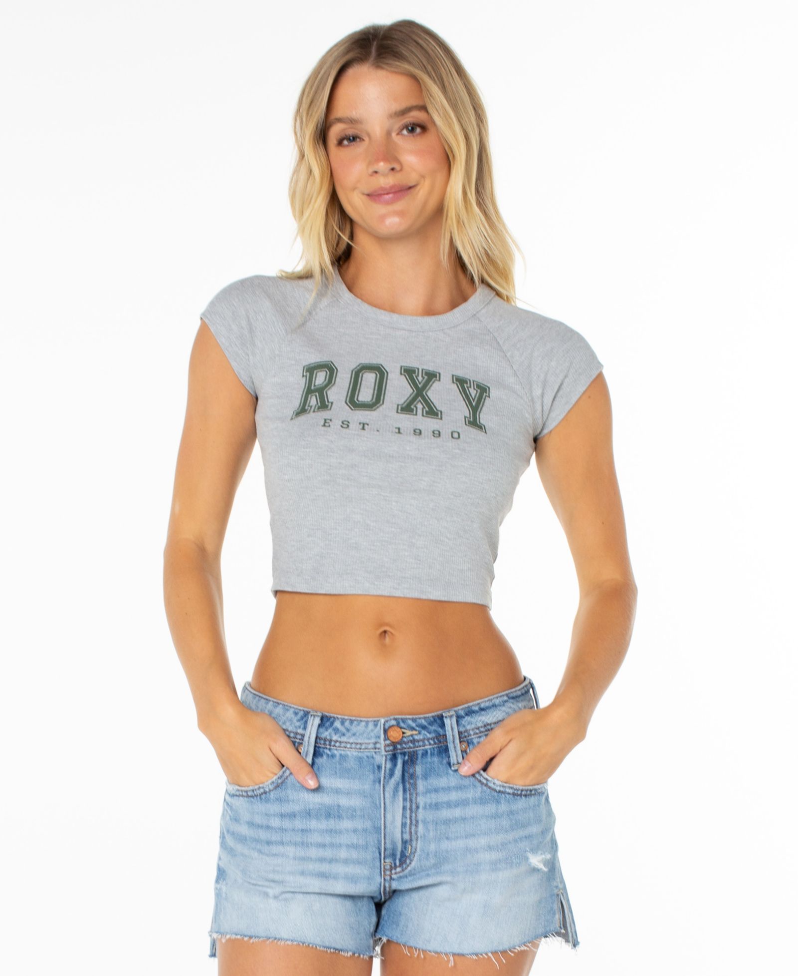 Футболка Roxy Women's Academy CRBT Short-Sleeve