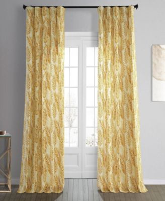 Шторы Half Price Drapes Kupala Floral Printed Cotton Room Darkening