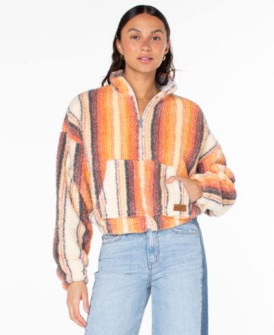 Roxy Women's Cold Surf Full-Zip Mock Neck Top
