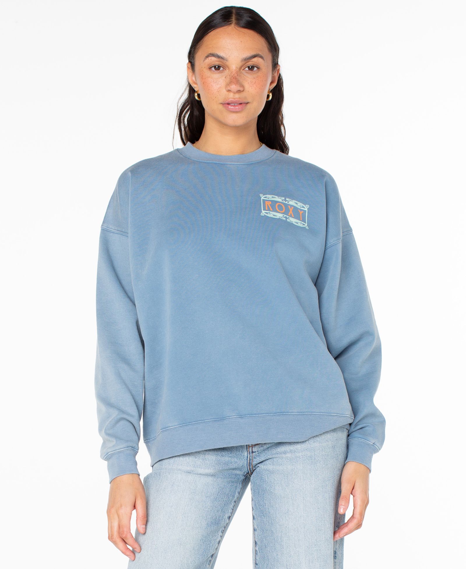 Roxy Женская футболка Oversized Crewneck