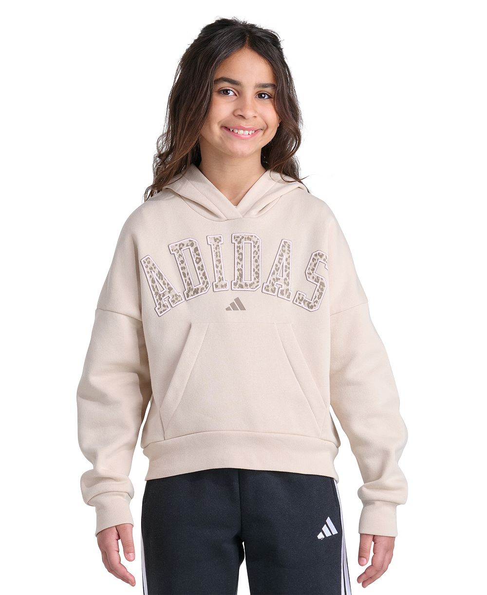 Детское худи adidas с капюшоном и длинным рукавом 8-16