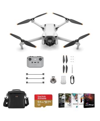 Дрон DJI Mini 3 с пультом RC-N1, комплект с 64GB microSD, сумкой и ПО Corel PC