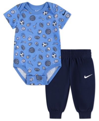 Комплект из 2 шт. Nike Baby Boys' Printed Bodysuit and Pants