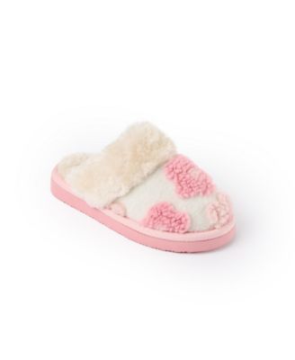 Minnetonka Kids' Flower Scuff Slippers