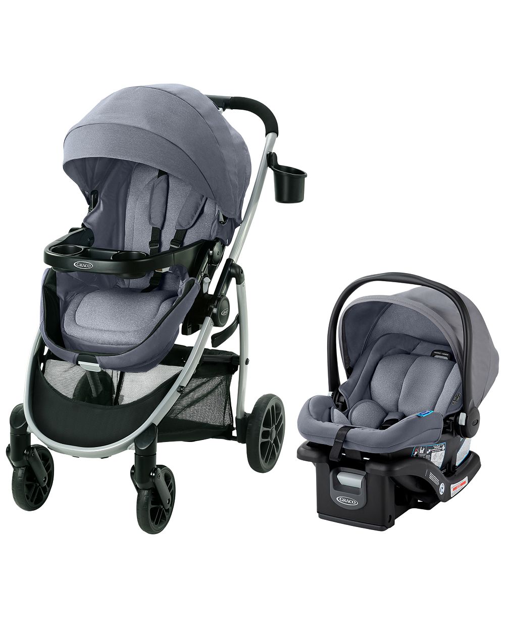 Детская прогулочная система Graco Modes Pramette 3-в-1 для мальчиков и девочек