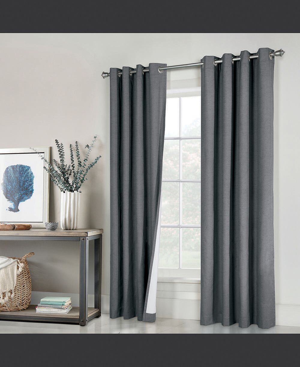 Thermaplus Ventura шторы Blackout с люверсами, пара, 78" x 84"