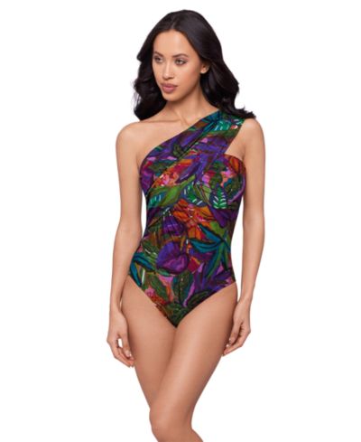 Женский слитный купальник Magicsuit One-Shoulder Convertible One-Piece Swimsuit
