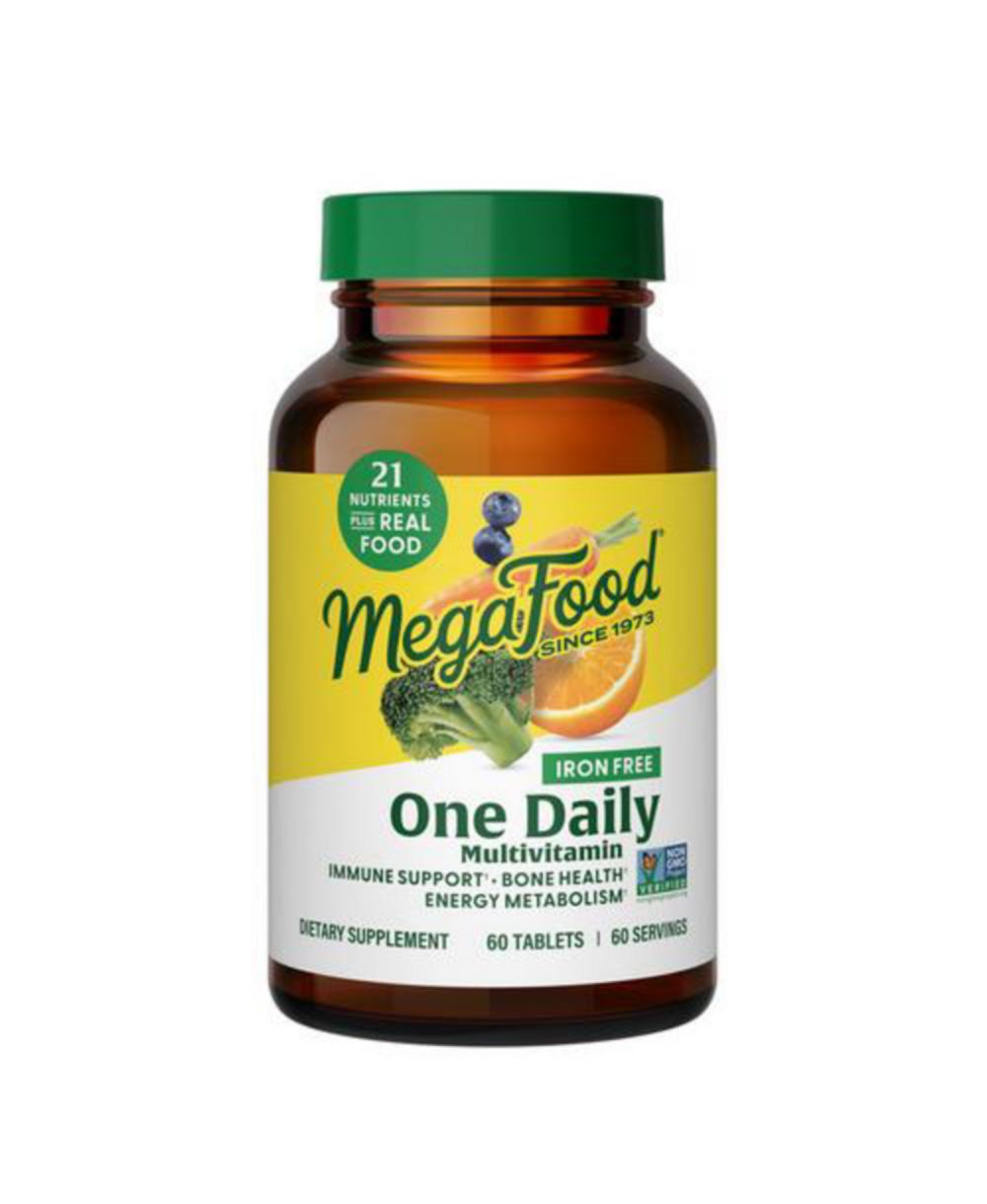 MegaFood мультивитамины One Daily Iron Free, 60 таб.