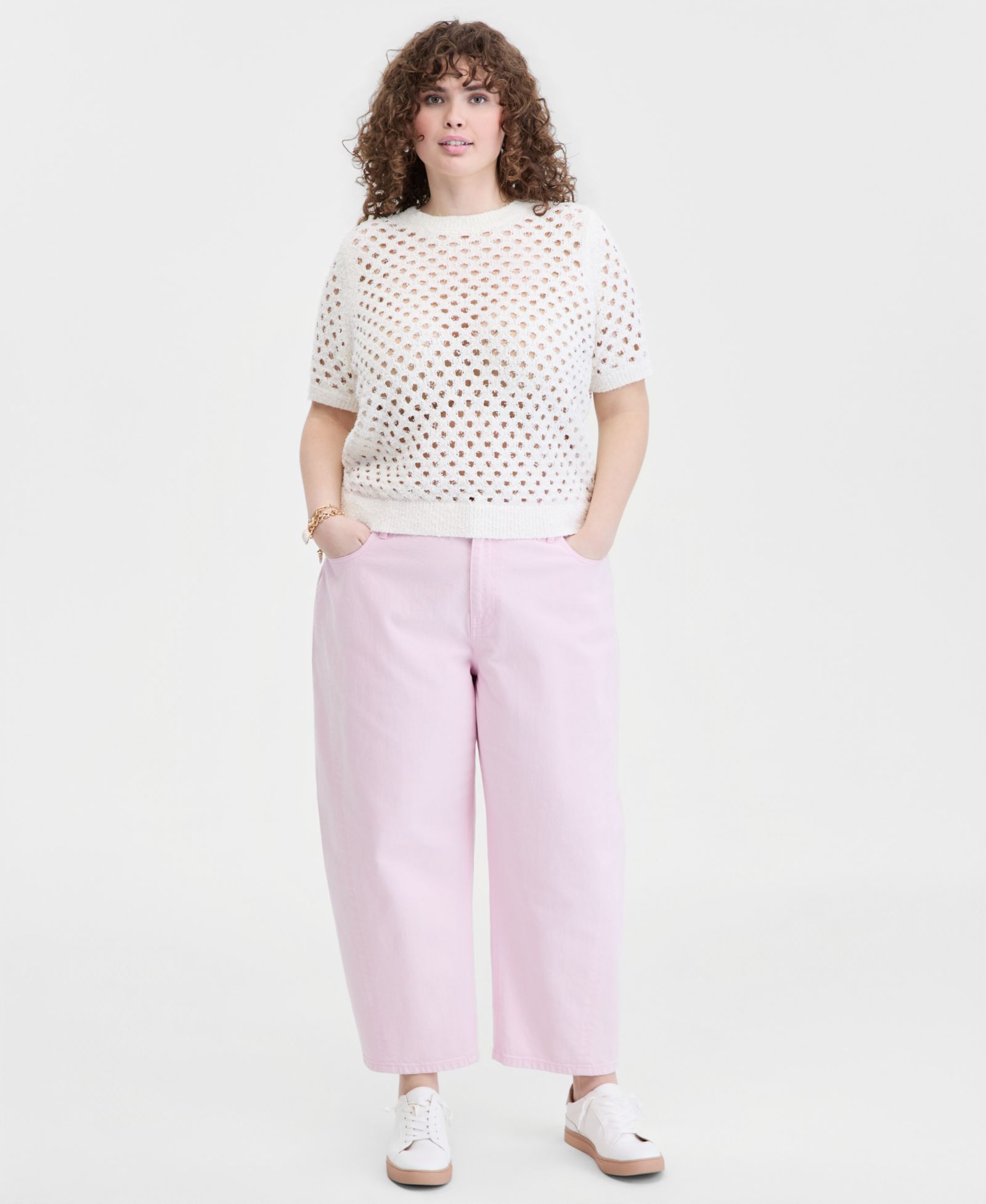 Джинсы On 34th Plus Size с укороченными брючинами