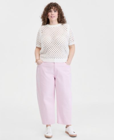 Джинсы On 34th Plus Size с укороченными брючинами