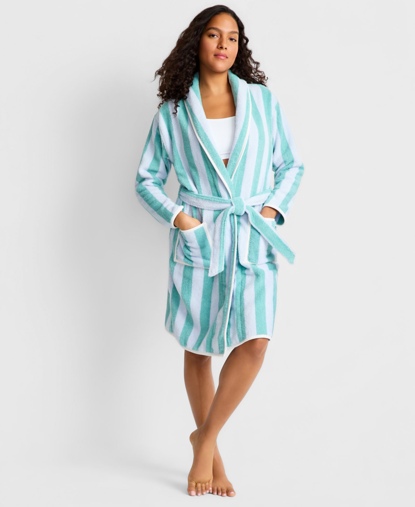 State of Day Women's Cotton Robe, Macy's Exclusive