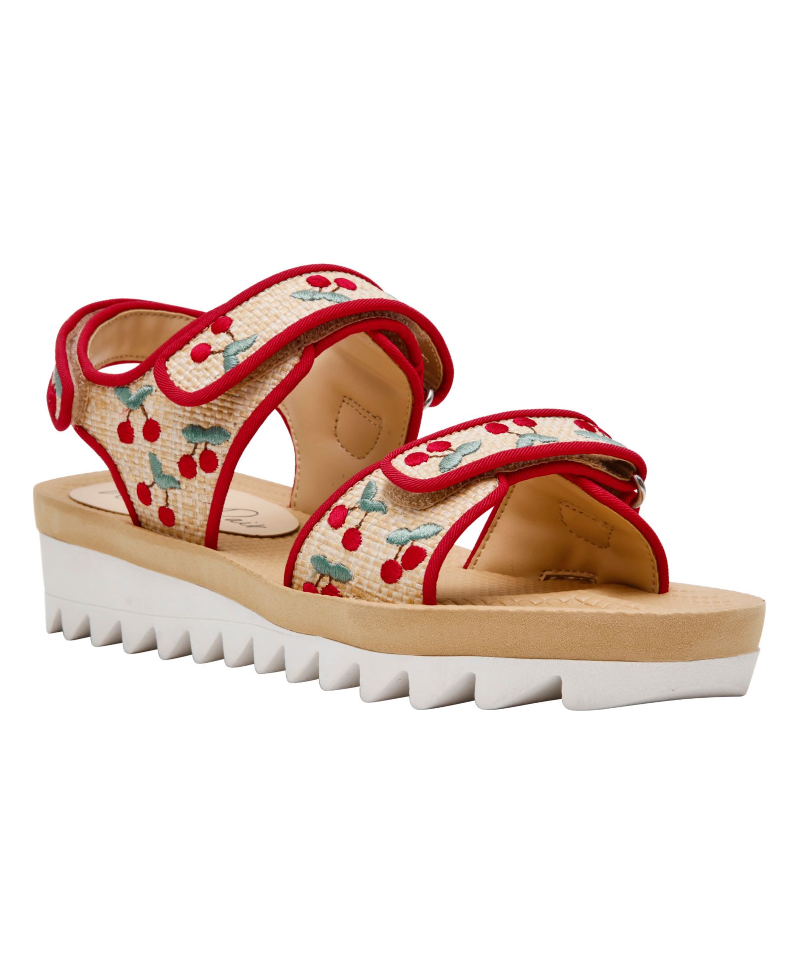 Женские сандалии Wild Pair Kirsche Raffia
