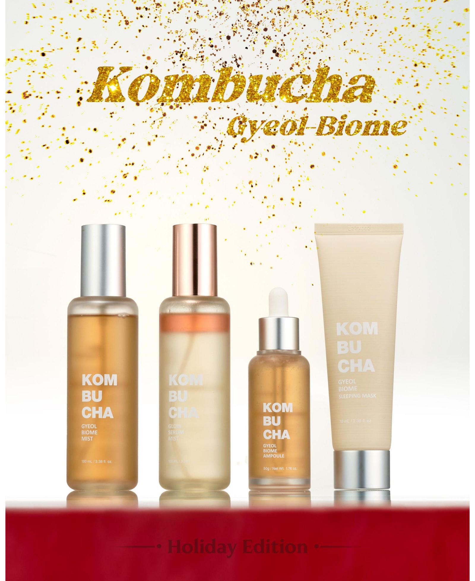 SIIA COSMETICS 4-Pc. Kombucha Radiance Ritual Set