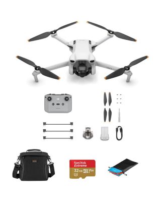 DJI Mini 3 дрон с пультом RC-N1, 32GB microSD, сумкой и посадочной площадкой