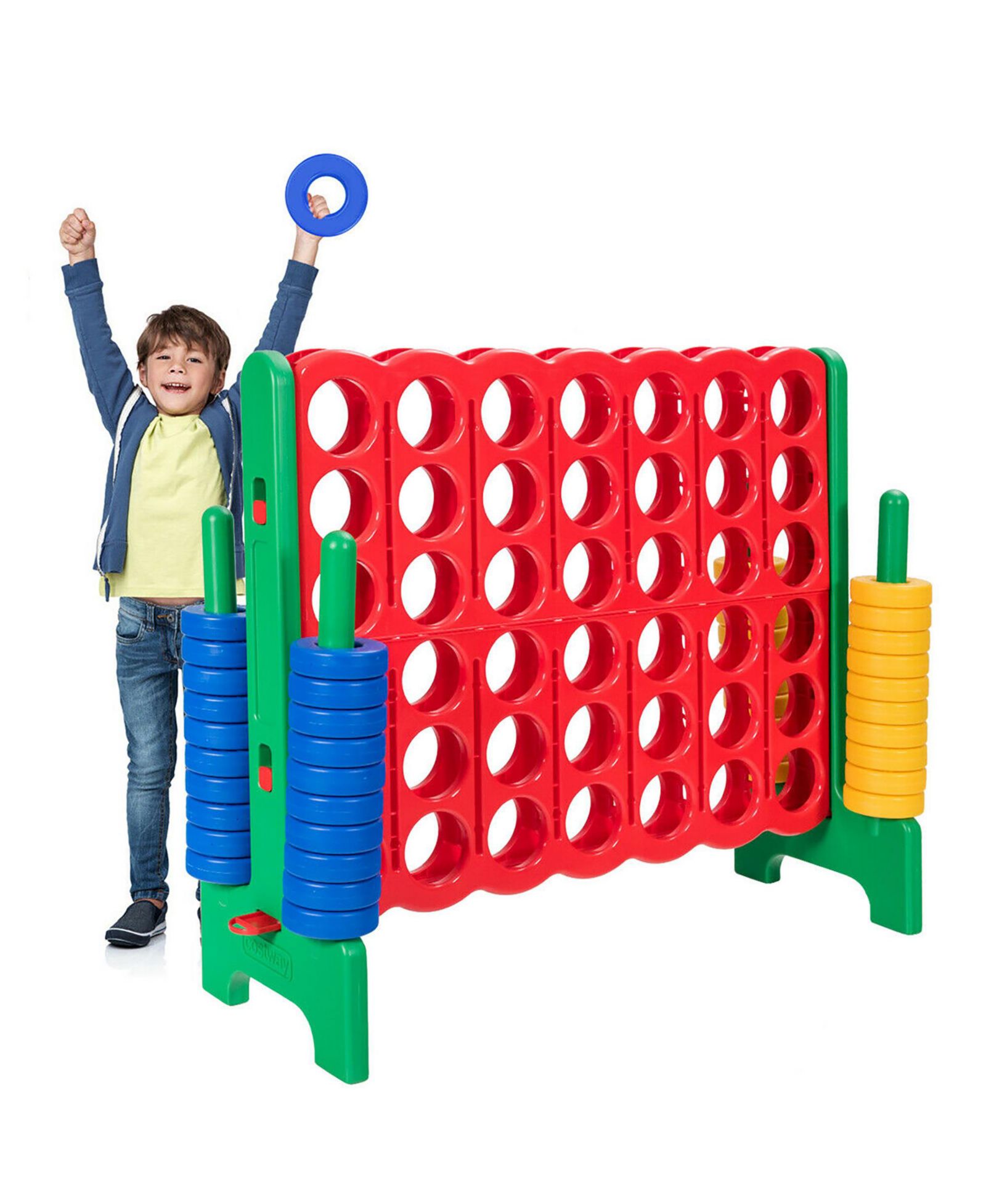 Costway Гигантский игровой набор 4 в ряд для всей семьи
