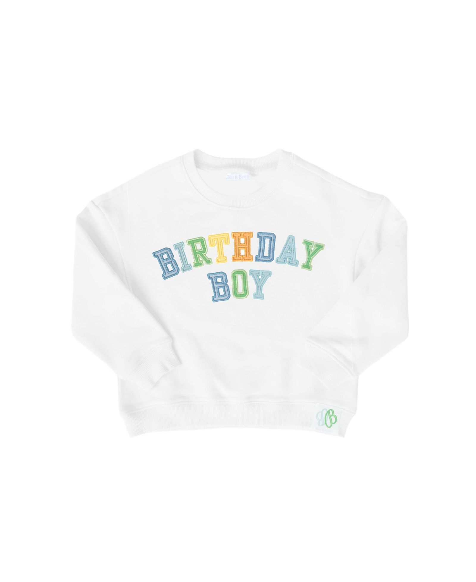Свитшот для новорожденных мальчиков Bits & Bows Birthday