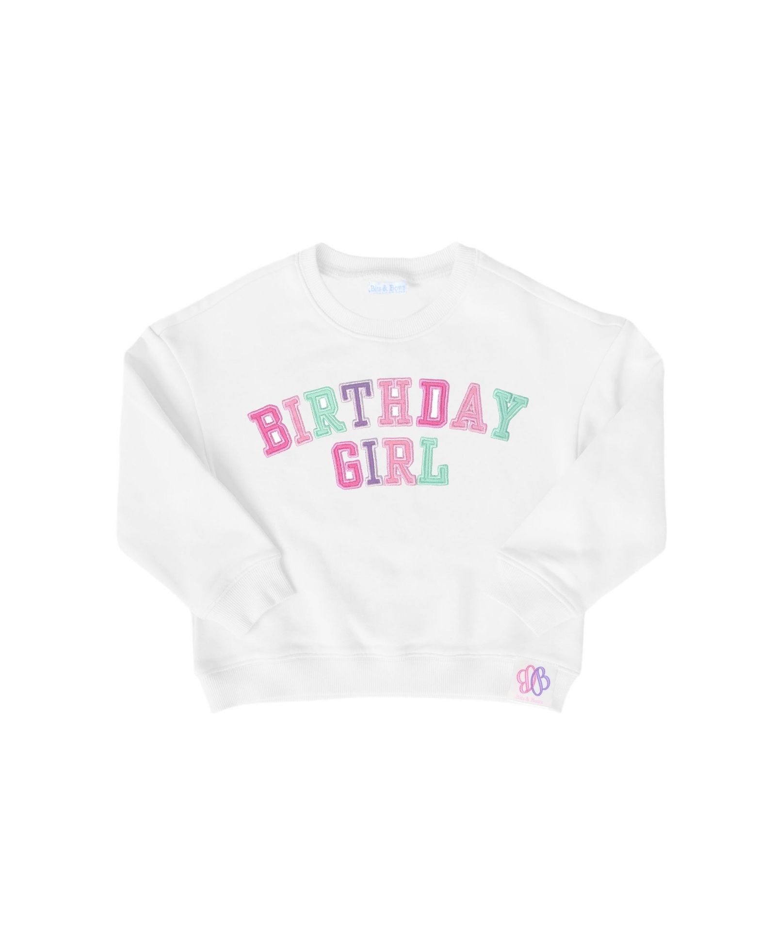 Толстовка Bits & Bows Birthday Girl для девочек