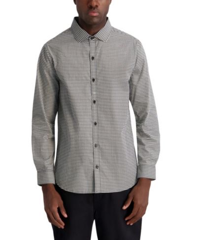 Мужская рубашка KARL LAGERFELD PARIS Core Long-Sleeve Button-Down