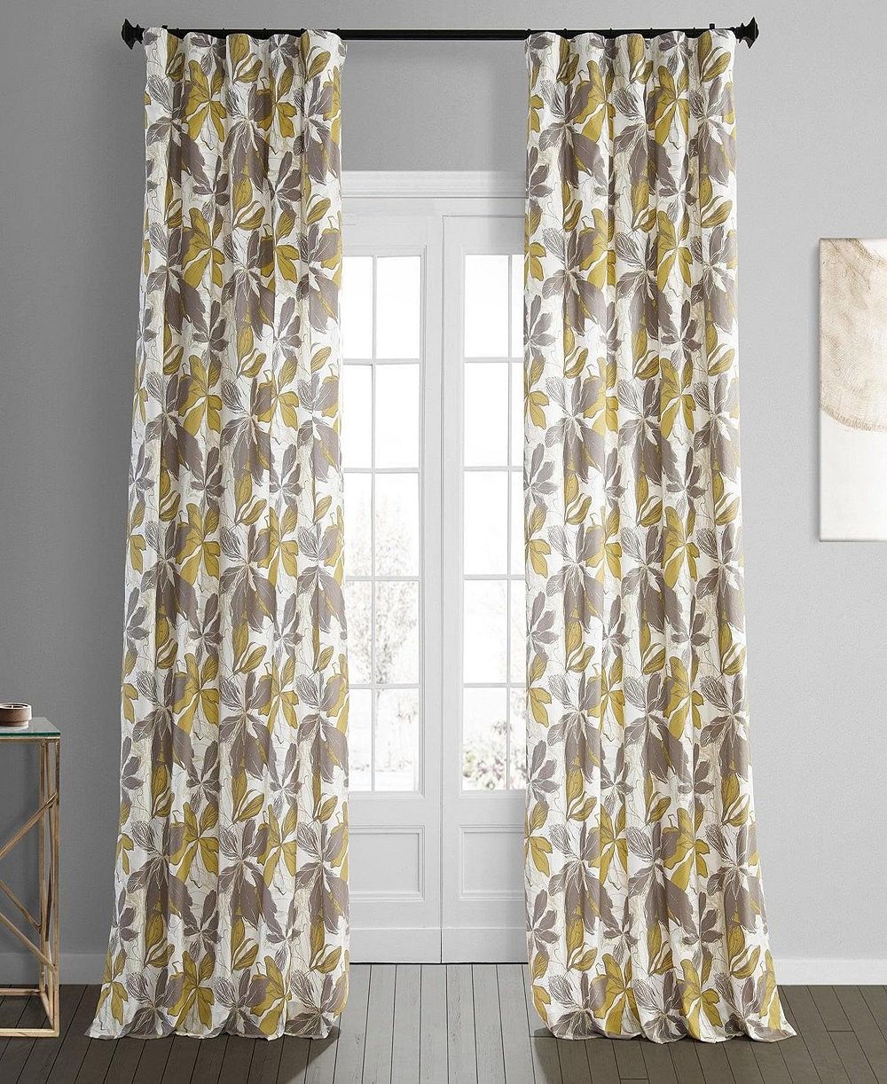 Шторы Half Price Drapes Sunny Day Floral Printed Cotton, светонепроницаемые