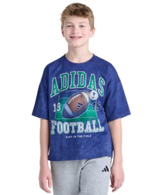 Детская футболка adidas Football Print Short-Sleeve