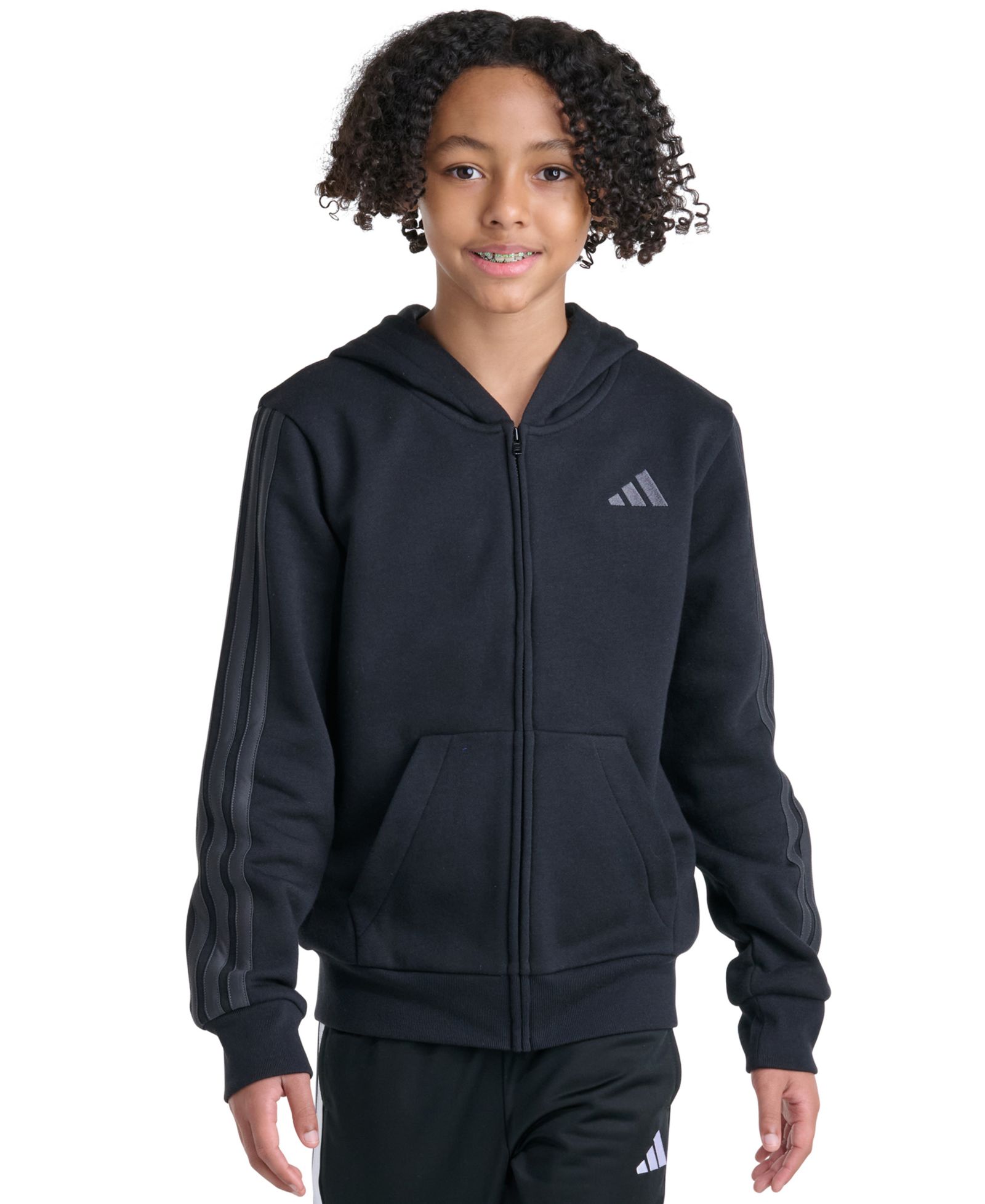 adidas Детский худи с длинным рукавом Full-Zip