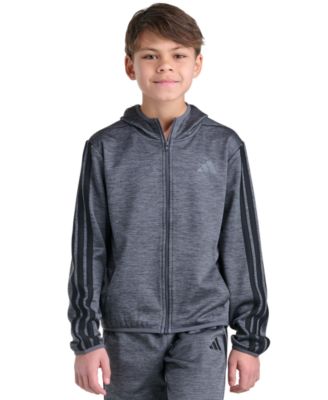 Куртка adidas Boys' 8-20 Long-Sleeve Hooded