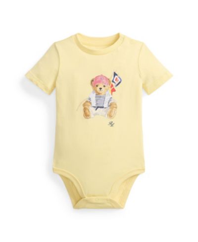 Боди Polo Ralph Lauren Baby Boys' Polo Bear Crewneck