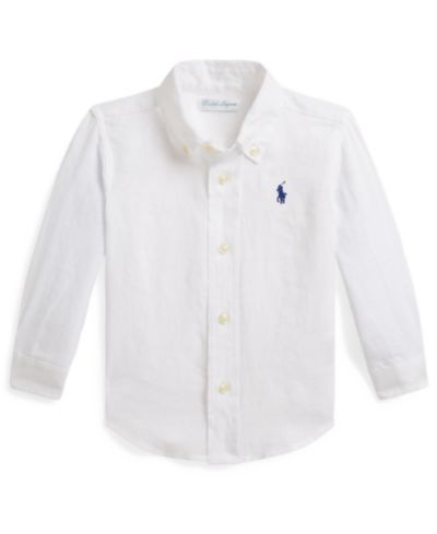 Polo Ralph Lauren Детская рубашка с воротником для мальчиков