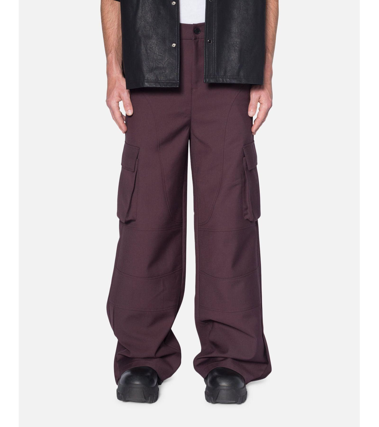 mnml Men's Baggy Cargo Trouser Pants