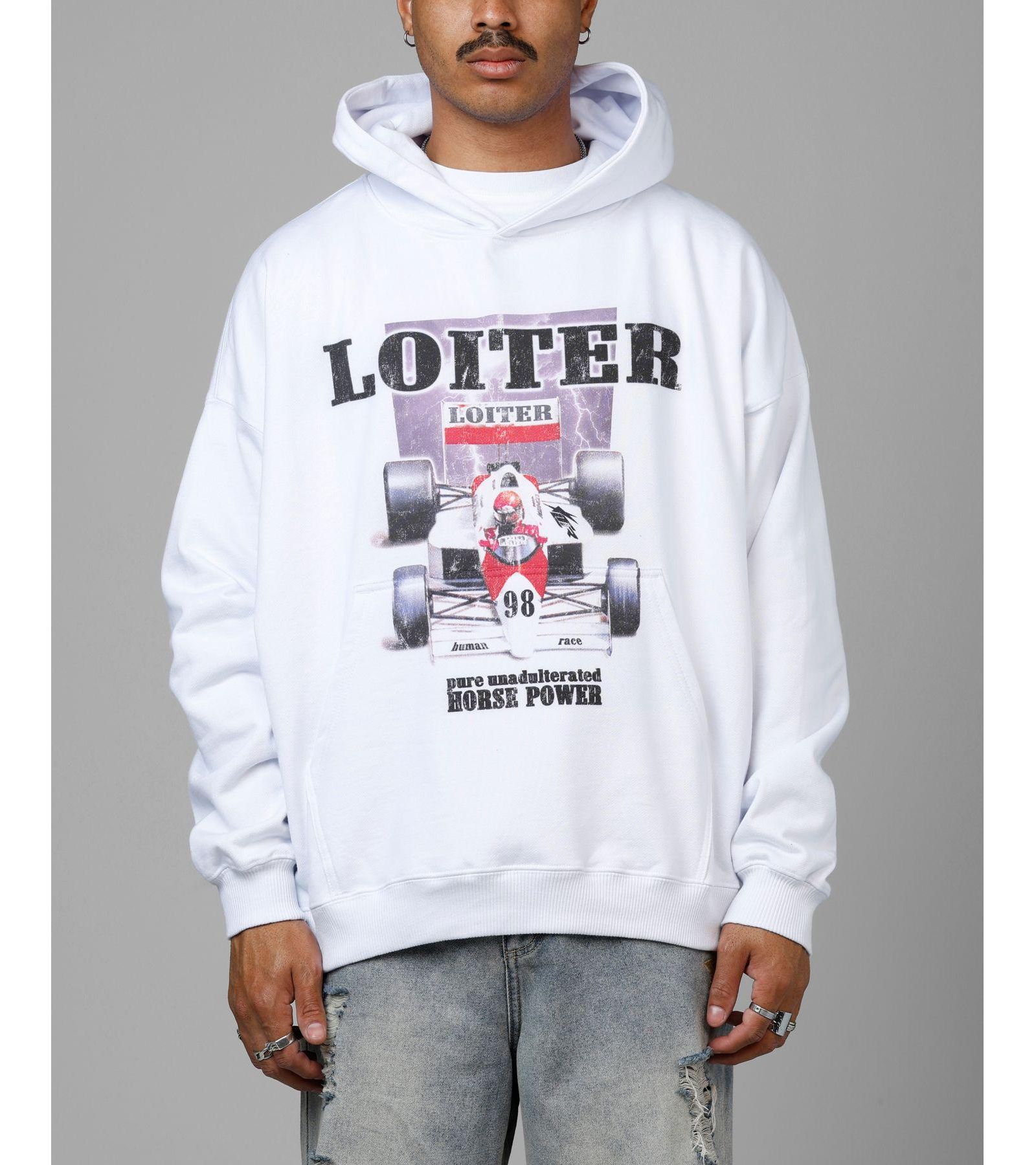 Loiter Мужское худи Horse Power