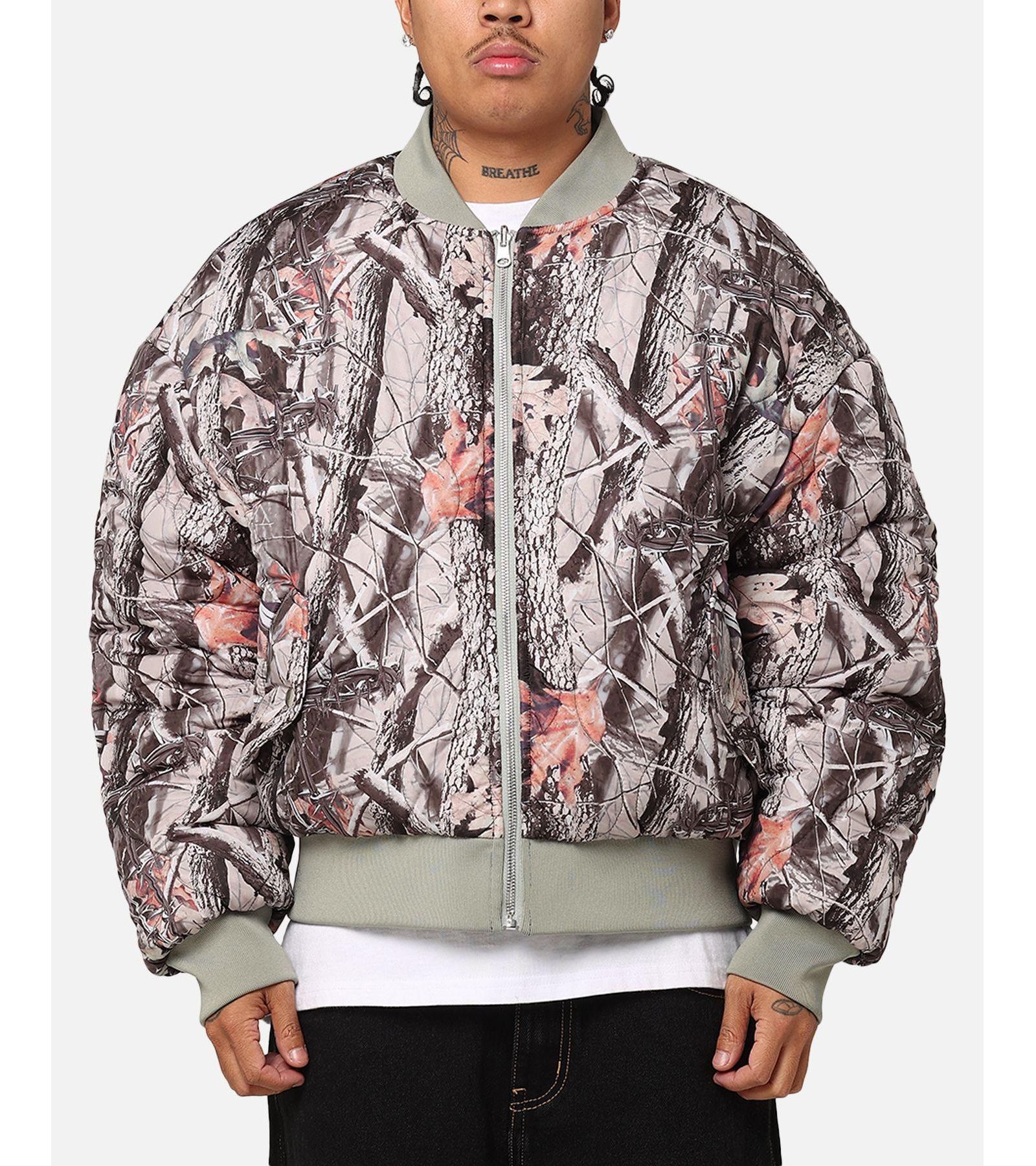 Loiter Men's Kraven Reversible Bomber Jacket.